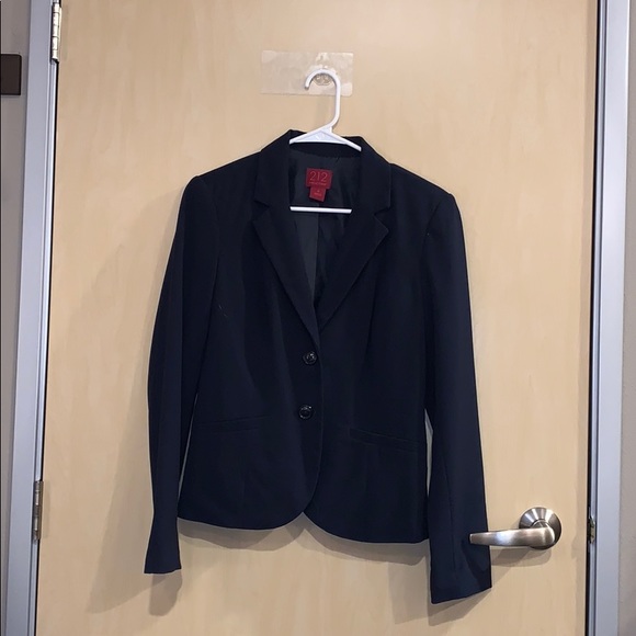 212 Collection Navy Blue Blazer - Picture 1 of 5